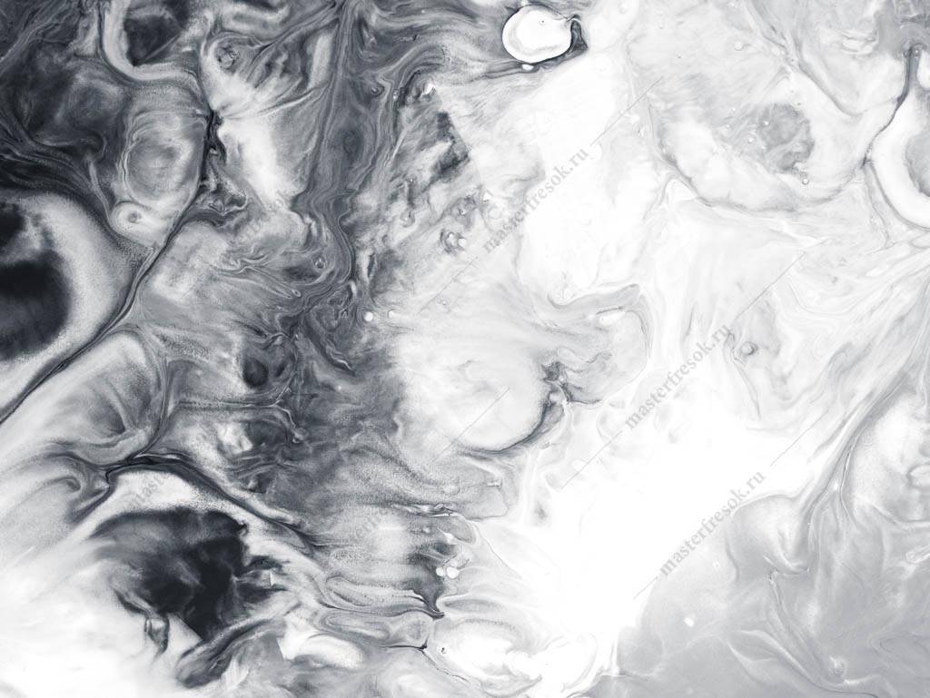 Фотообои Мрамор серый с пятнами